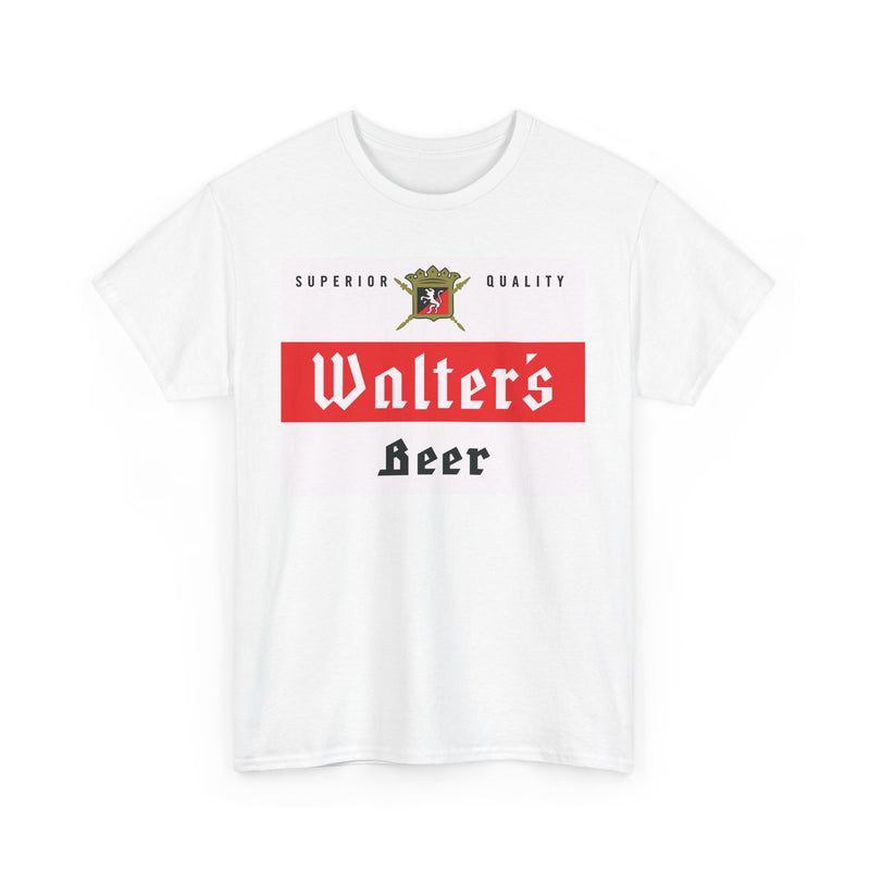 Load image into Gallery viewer, Walter's Beer Superior Quality Logo Brewery Brand T-Shirt