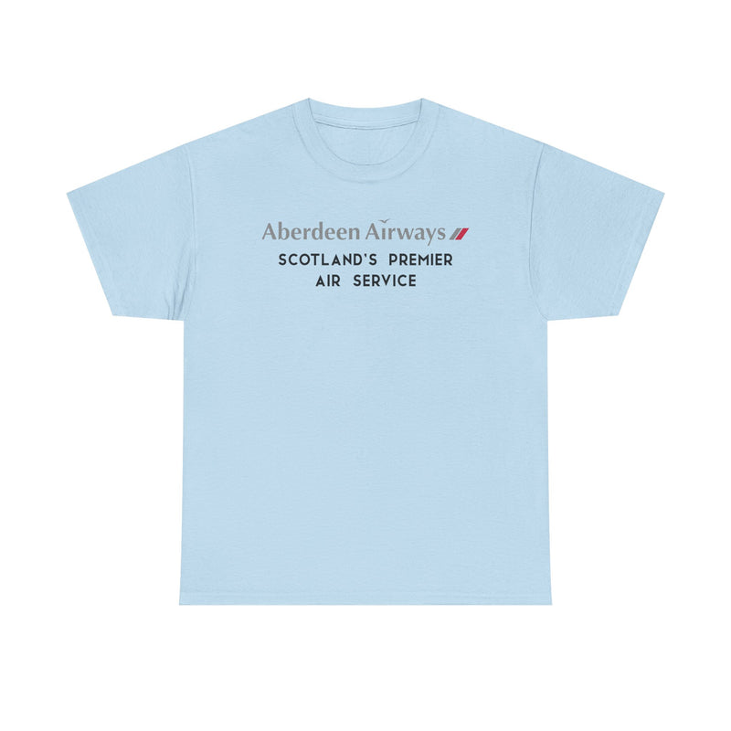Load image into Gallery viewer, Aberdeen Airways Scotland's Premier Air Service Vintage Logo Aviation T-shirt