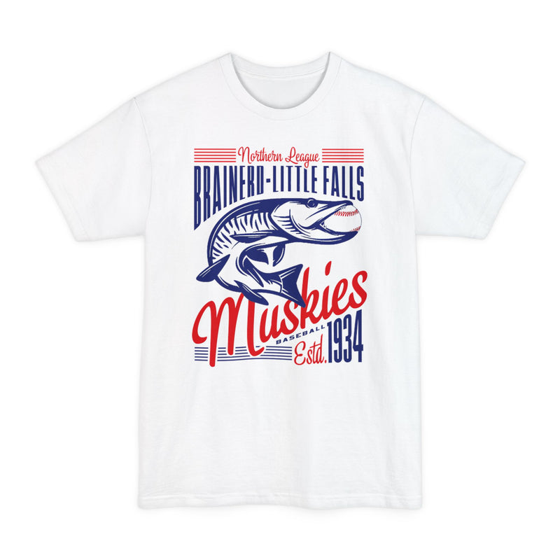Load image into Gallery viewer, Brainerd Little Falls Muskies Minnesota Baseball BIG and TALL T-shirt