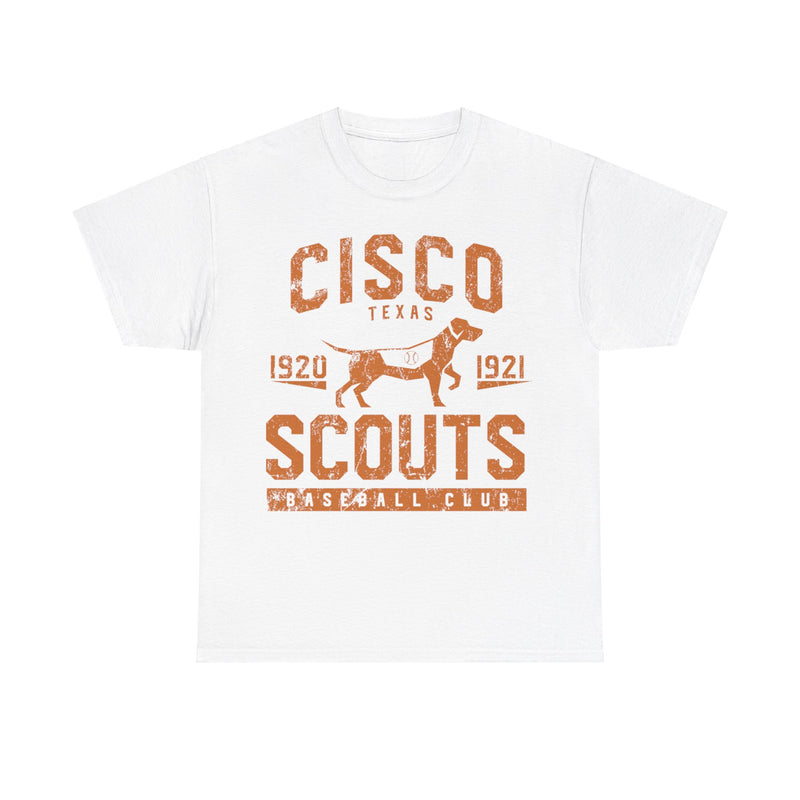 Load image into Gallery viewer, Cisco Scouts Est 1920 Texas Baseball T-shirt