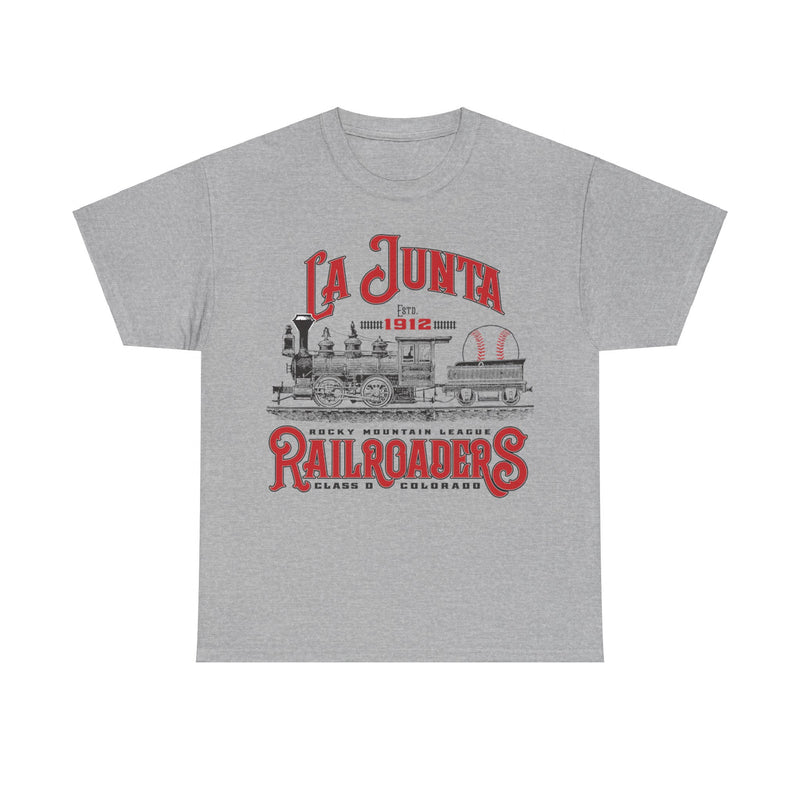 Load image into Gallery viewer, La Junta Railroaders Est 1912 Colorado Baseball T-shirt
