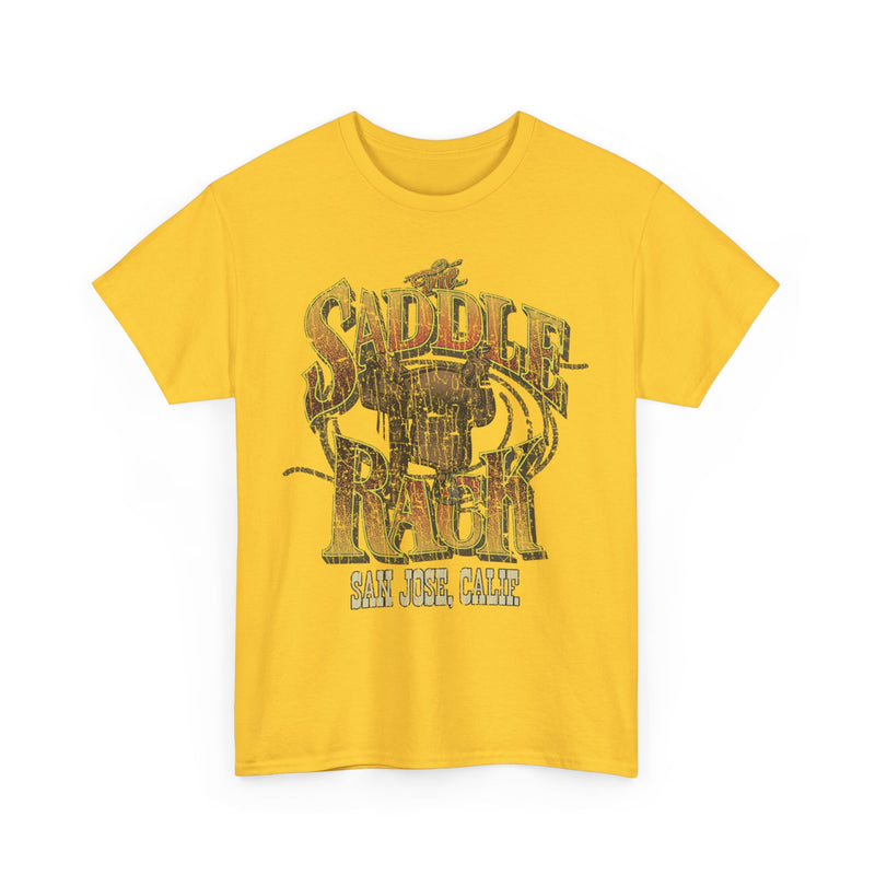 Load image into Gallery viewer, The Saddle Rack San Jose 1976 California Country Music Dancing Nightclub T-shirt