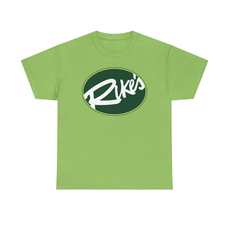 Load image into Gallery viewer, Rikes Green Oval Logo Department Store T-shirt