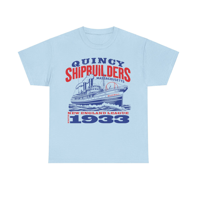 Load image into Gallery viewer, Quincy Shipbuilders Est 1933 Massachusetts Baseball T-shirt
