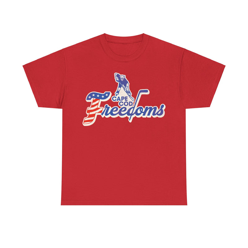 Load image into Gallery viewer, Cape Cod Freedoms Massachusetts Hockey T-shirt