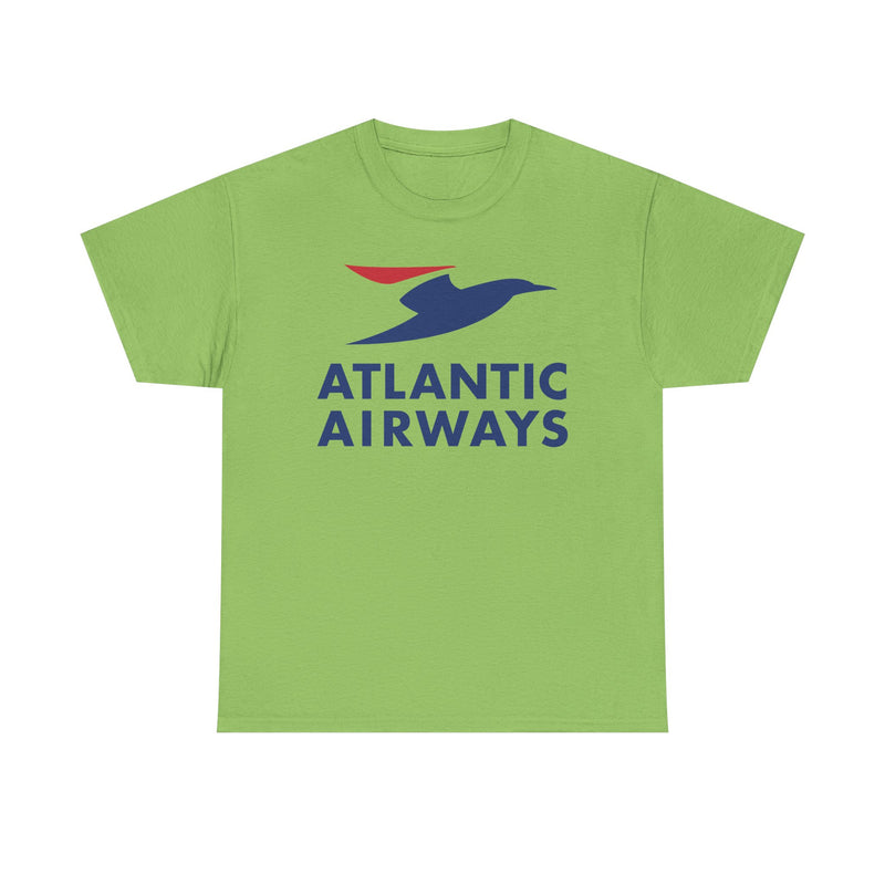 Load image into Gallery viewer, Atlantic Airways Blue Bird Logo North Atlantic Carrier Vintage T-shirt