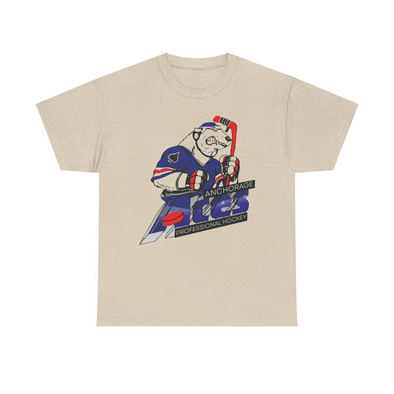 Load image into Gallery viewer, Anchorage Aces Mascot Logo Hockey Team Logo T-shirt
