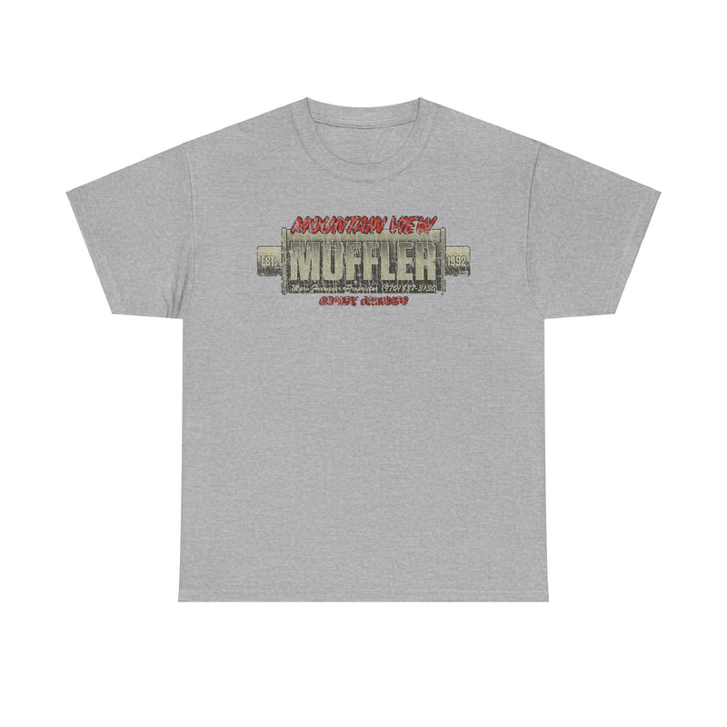 Load image into Gallery viewer, Mountain View Muffler Est 1992 Colorado T-shirt