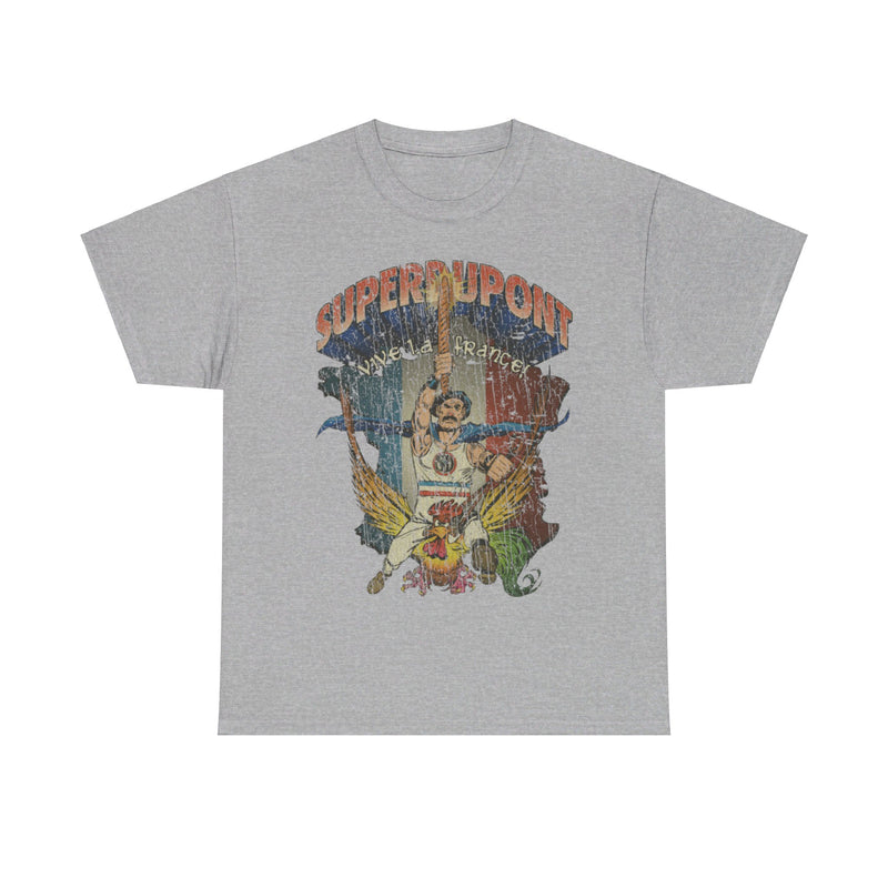 Load image into Gallery viewer, Superdupont 1972 French Comic Strip Super-hero T-shirt