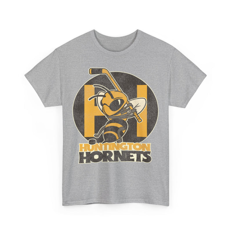 Load image into Gallery viewer, Huntington Hornets Hockey Team Nostalgic Logo T-shirt