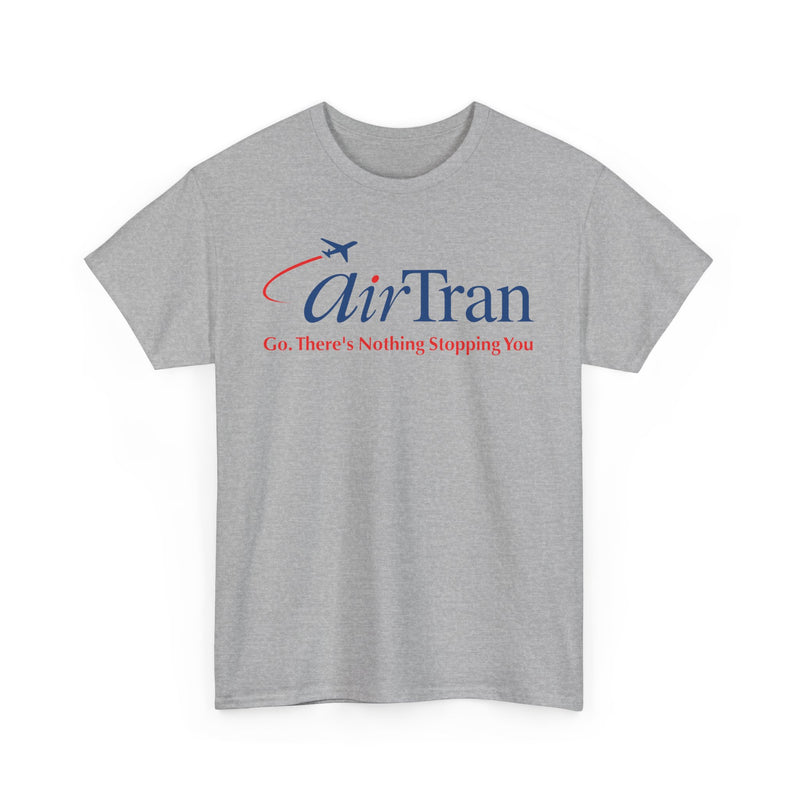 Load image into Gallery viewer, Air Tran Go There's Nothing Stopping You Vintage Airline Logo Aviation T-shirt