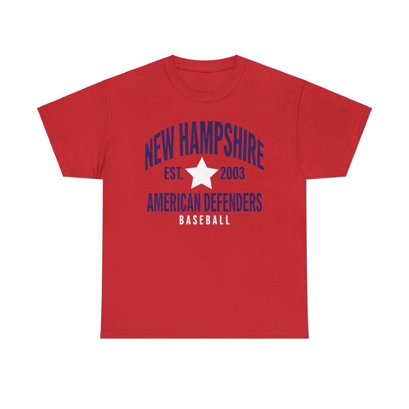 Load image into Gallery viewer, American Defenders of New Hampshire Est 2003 Baseball T-shirt