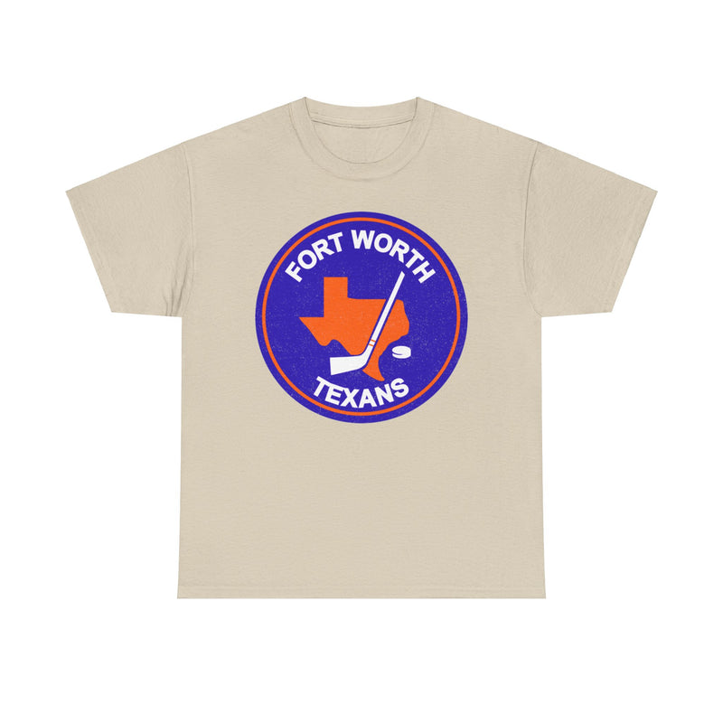 Load image into Gallery viewer, Fort Worth Texans Hockey 1981 Texas Nostalgic Logo T-shirt