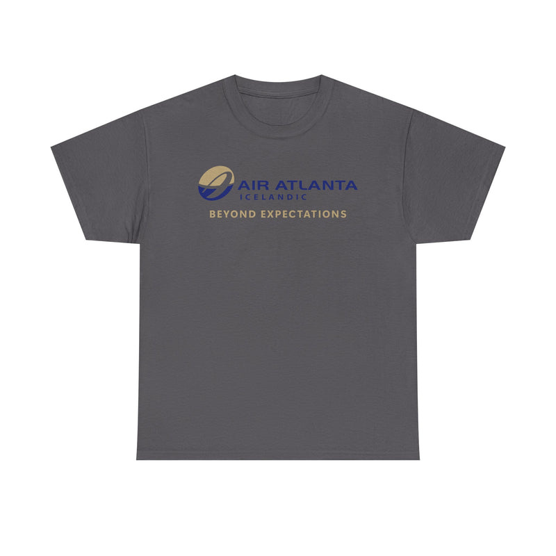 Load image into Gallery viewer, Air Atlanta Icelandic Beyond Expectations Vintage Airline Logo Aviation T-shirt