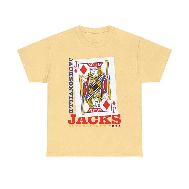 Load image into Gallery viewer, Jacksonville Jacks Est 1894 Texas Baseball T-shirt