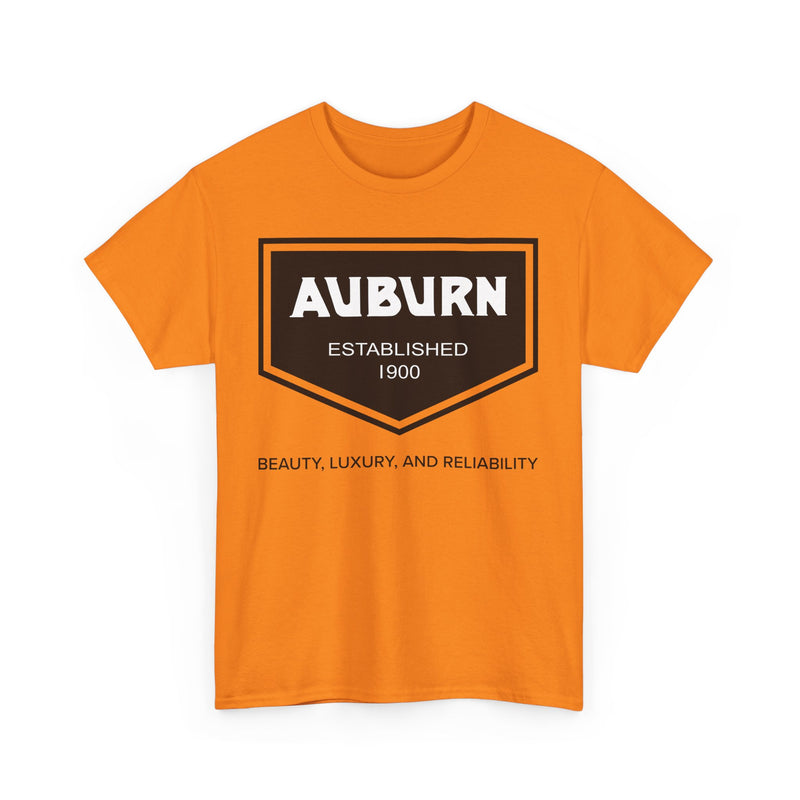 Load image into Gallery viewer, Auburn Established 1900 Beauty Luxury Reliability Vintage Auto T-shirt