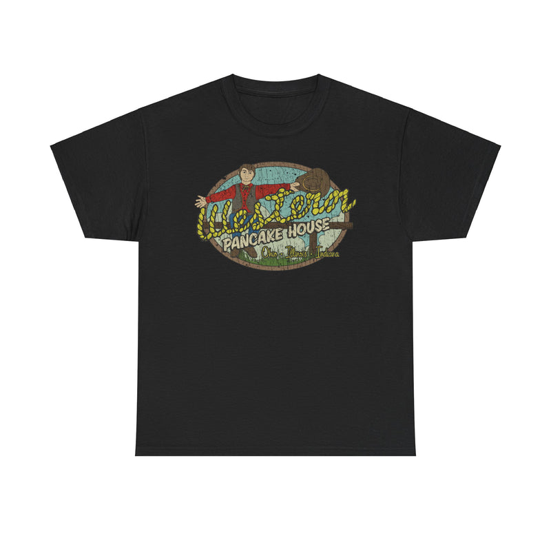 Load image into Gallery viewer, Western Pancake House 1968 Ohio Illinois Indiana Breakfast Restaurant T-shirt