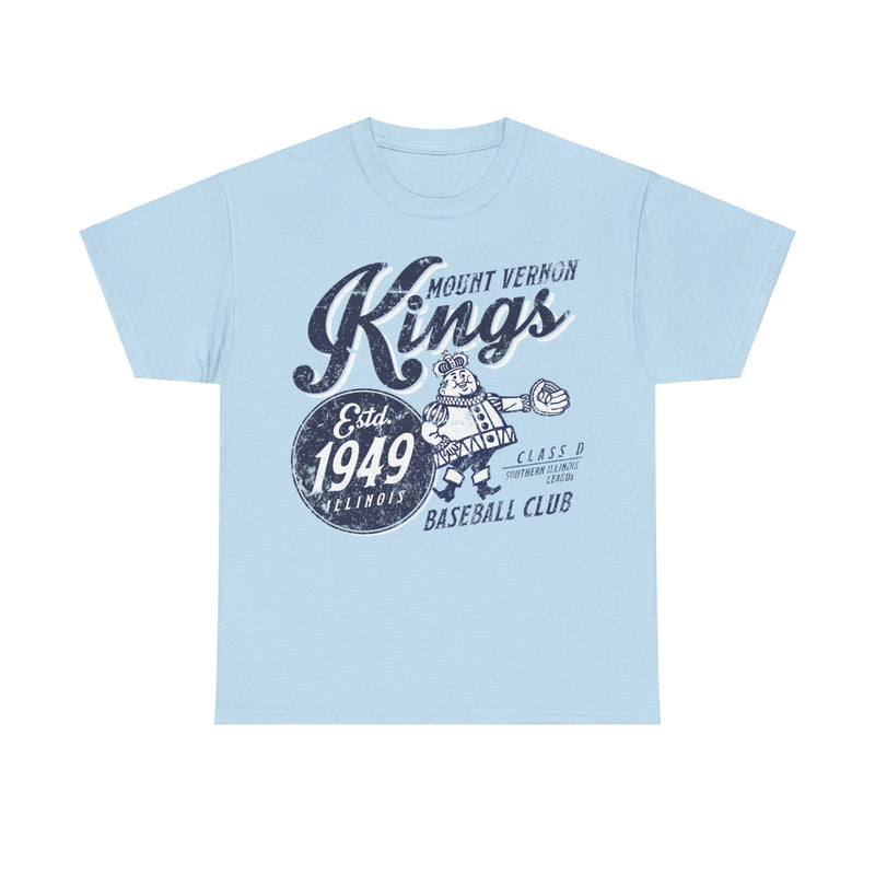 Load image into Gallery viewer, Mount Vernon Kings Est 1949 Illinois Baseball T-shirt