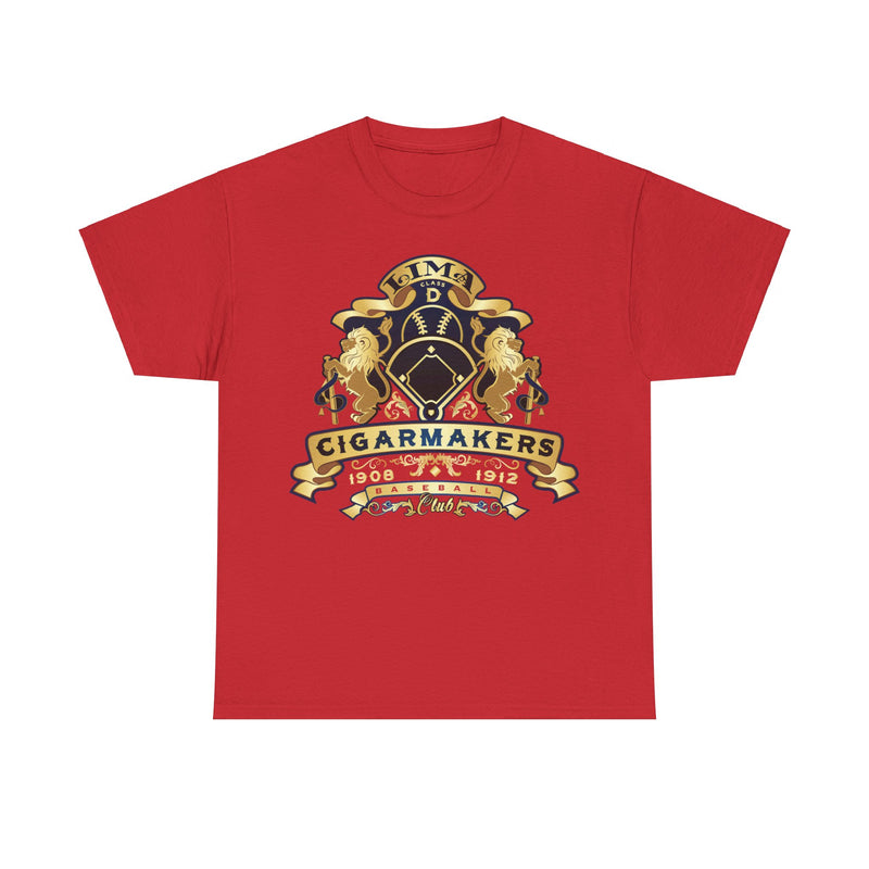 Load image into Gallery viewer, Lima Cigarmakers Est 1908 Ohio Baseball T-shirt