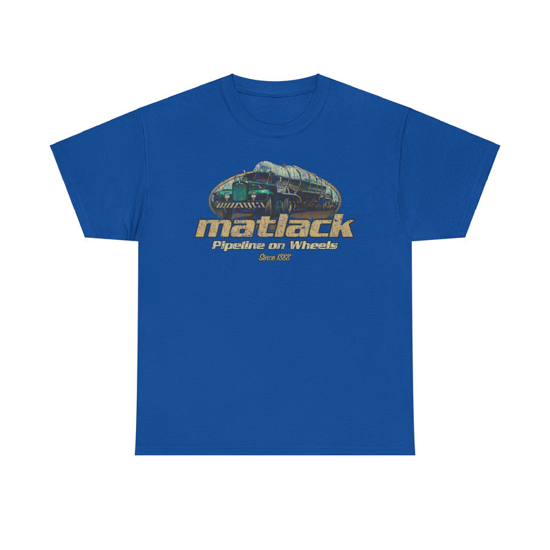 Load image into Gallery viewer, Matlack Pipeline on Wheels 1888 Trucking T-shirt