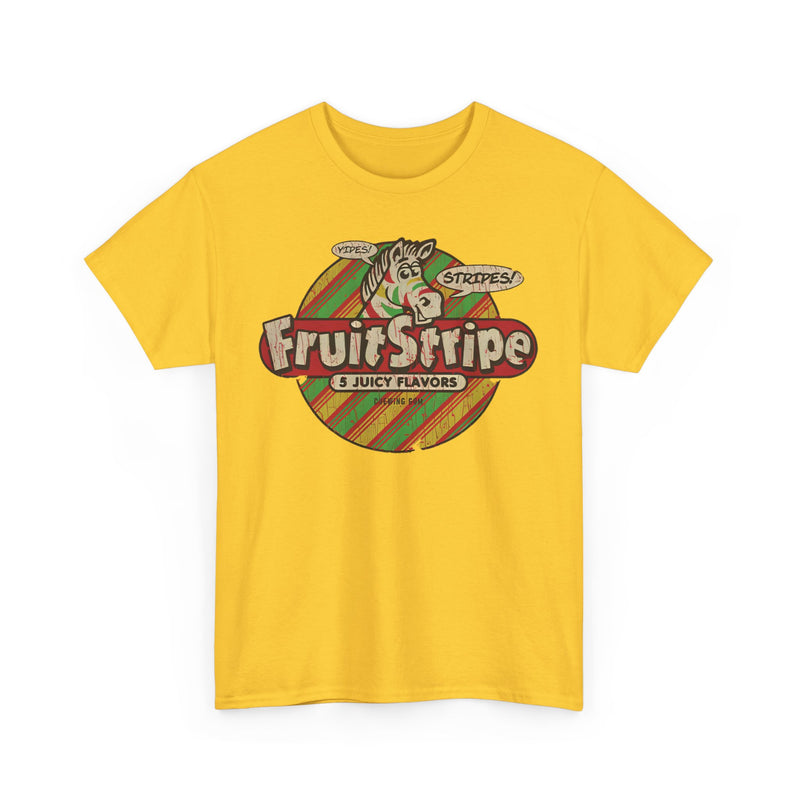 Load image into Gallery viewer, Fruit Stripe 1960 Yipes Stripes Flavor Chewing Gum Zebra T-shirt