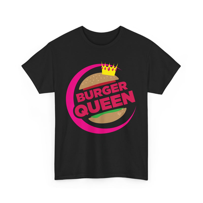 Load image into Gallery viewer, Burger Queen Fast Food Chain Vintage Logo Restaurant T-Shirt