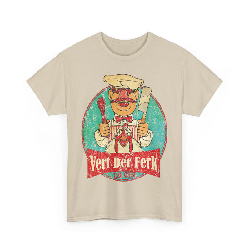 Load image into Gallery viewer, Vert Der Ferk Swedish Chef Funny T-shirt