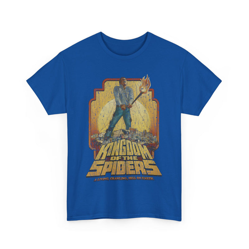 Load image into Gallery viewer, Kingdom of the Spiders 1977 William Shatner Movie T-shirt