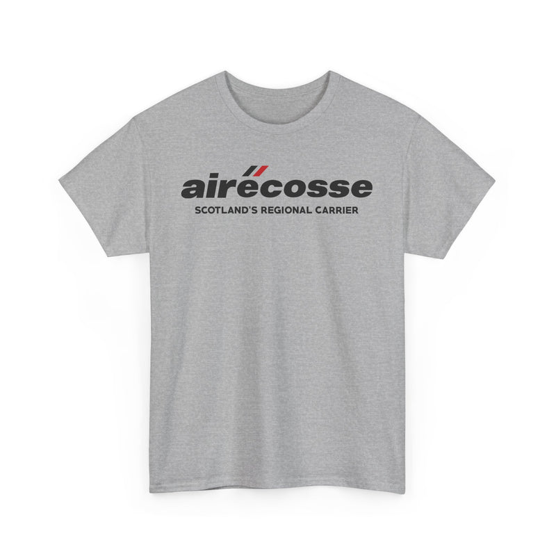Load image into Gallery viewer, Airecosse Scotland's Regional Carrier Vintage Airline Logo Aviation T-shirt
