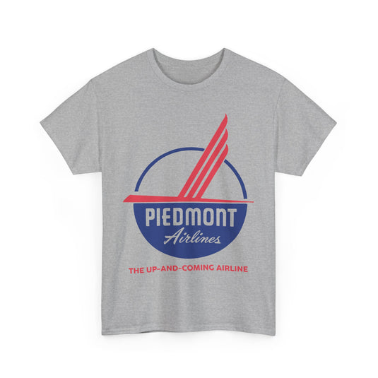 Piedmont Airlines Red White Blue Wing Up And Coming T-shirt
