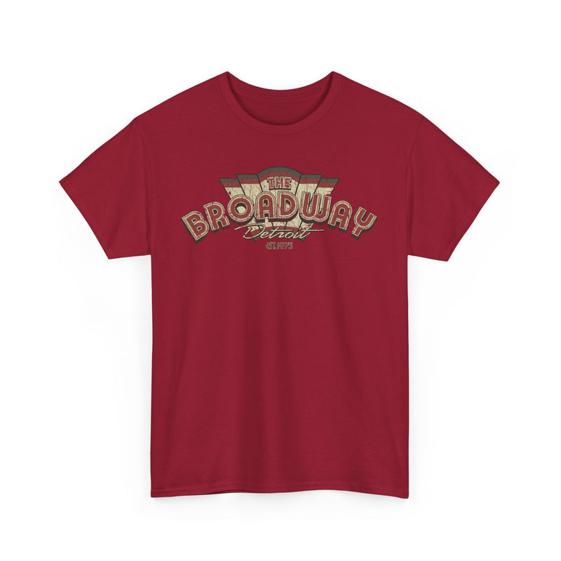 Load image into Gallery viewer, The Broadway Detroit 1975 Michigan Luxury Clothing Store T-shirt