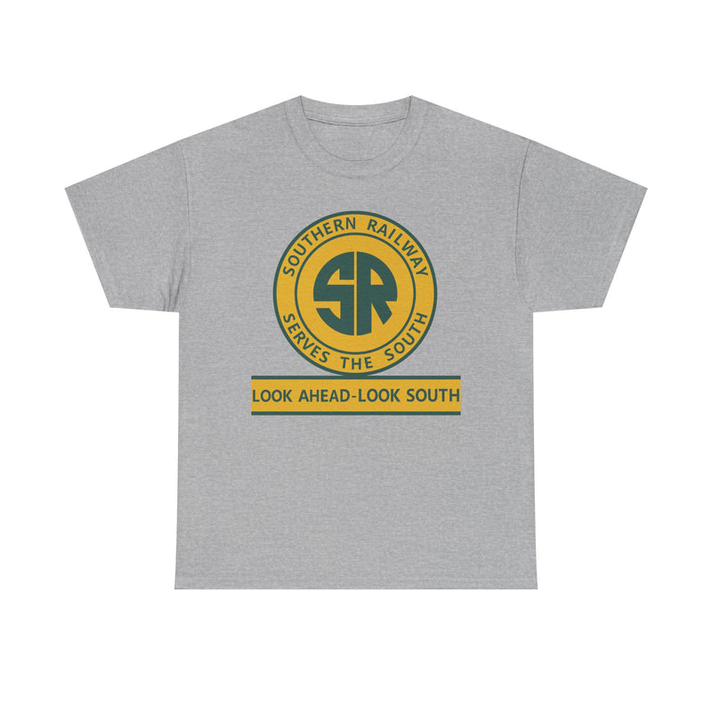 Load image into Gallery viewer, Southern Railway Serves The South Vintage Railroad Logo T-Shirt