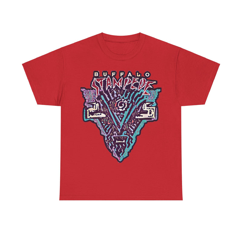 Load image into Gallery viewer, Buffalo Stampede New York Roller Hockey Team T-shirt