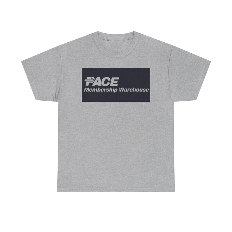Load image into Gallery viewer, PACE Membership Warehouse Club Navy Blue Logo Bulk Shopping Nostalgic T-shirt