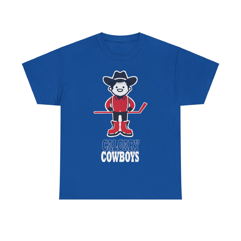 Load image into Gallery viewer, Calgary Cowboys Logo Canada Hockey Team T-shirt