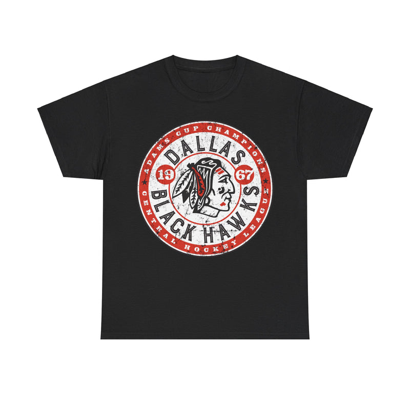 Load image into Gallery viewer, Dallas Black Hawks Texas Ice Hockey T-shirt