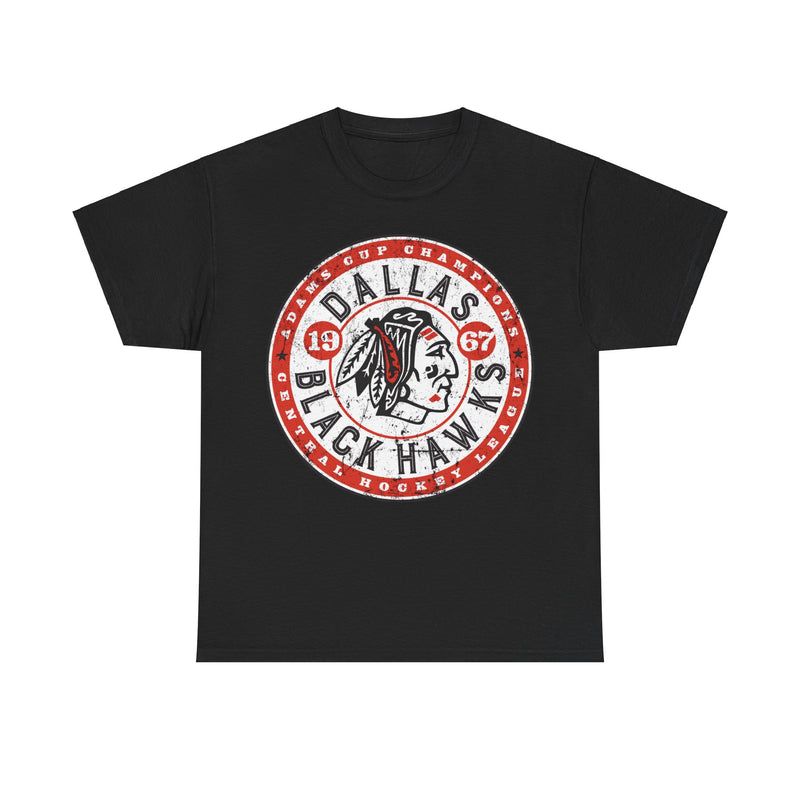 Load image into Gallery viewer, Dallas Black Hawks 1967 Hockey Team Nostalgic Retro T-shirt