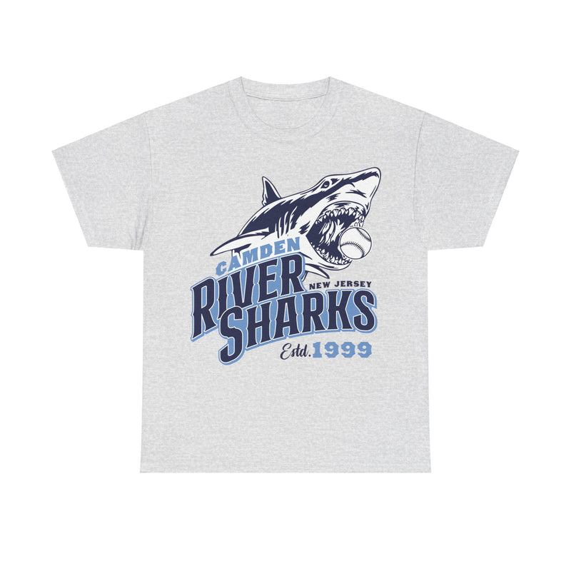 Load image into Gallery viewer, Camden Riversharks Est 1999 New Jersey Baseball Team T-shirt