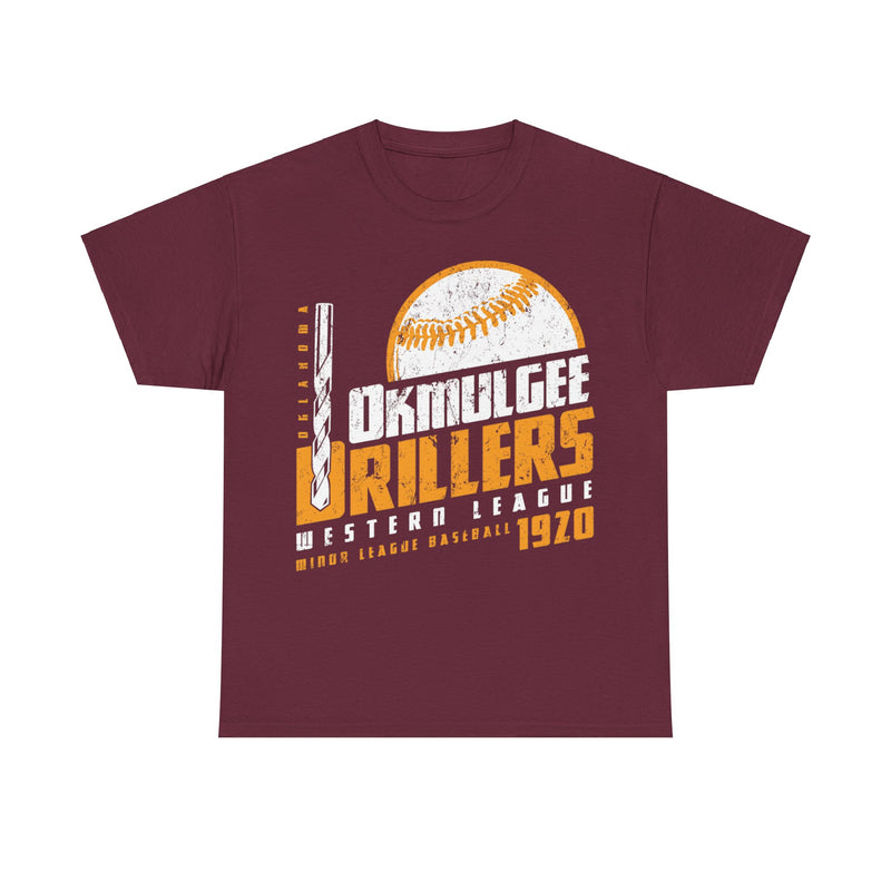 Load image into Gallery viewer, Okmulgee Drillers Est 1920 Oklahoma Baseball T-shirt