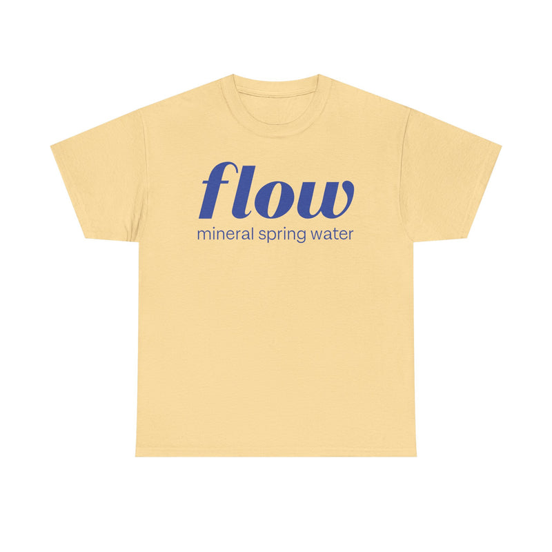 Load image into Gallery viewer, Flow Beverage Corp T-Shirt - Spring Water Beverage Industry Logo Tee