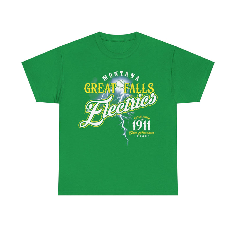 Load image into Gallery viewer, Great Falls Electrics Est 1911 Montana Baseball T-shirt