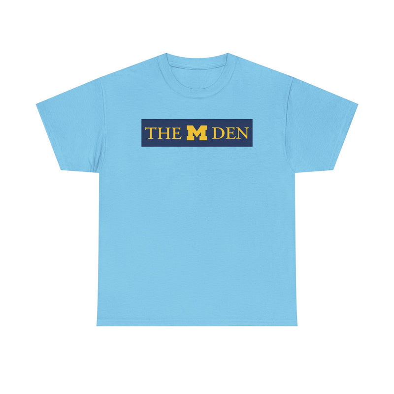 Load image into Gallery viewer, The M Den T-Shirt Defunct Michigan Store Bankrupt Company Logo Tee