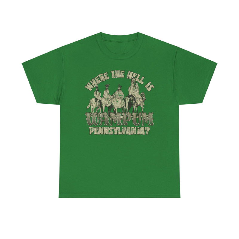 Load image into Gallery viewer, Where is Wampum Pennsylvania 1796 Nostalgic Tourist Trading T-shirt