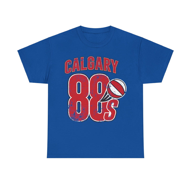 Load image into Gallery viewer, Calgary 88s Canada Red Logo Basketball Team T-shirt
