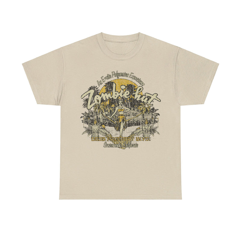 Load image into Gallery viewer, Zombie Hut California Polynesian Restaurant T-shirt