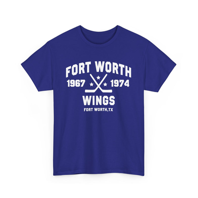 Load image into Gallery viewer, Fort Worth Wings Texas Central Hockey League 1967-1974 T-shirt