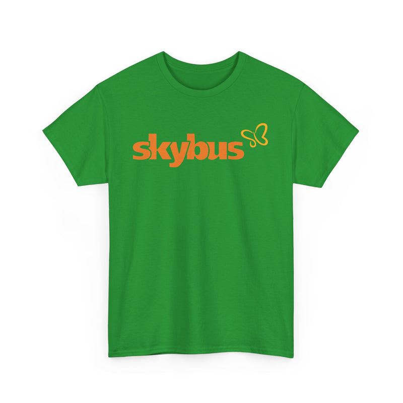 Load image into Gallery viewer, Skybus Australian Low Cost Carrier Orange Butterfly Logo Airline T-shirt