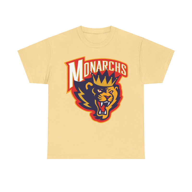 Load image into Gallery viewer, Carolina Monarchs Logo North Carolina Hockey Team T-shirt