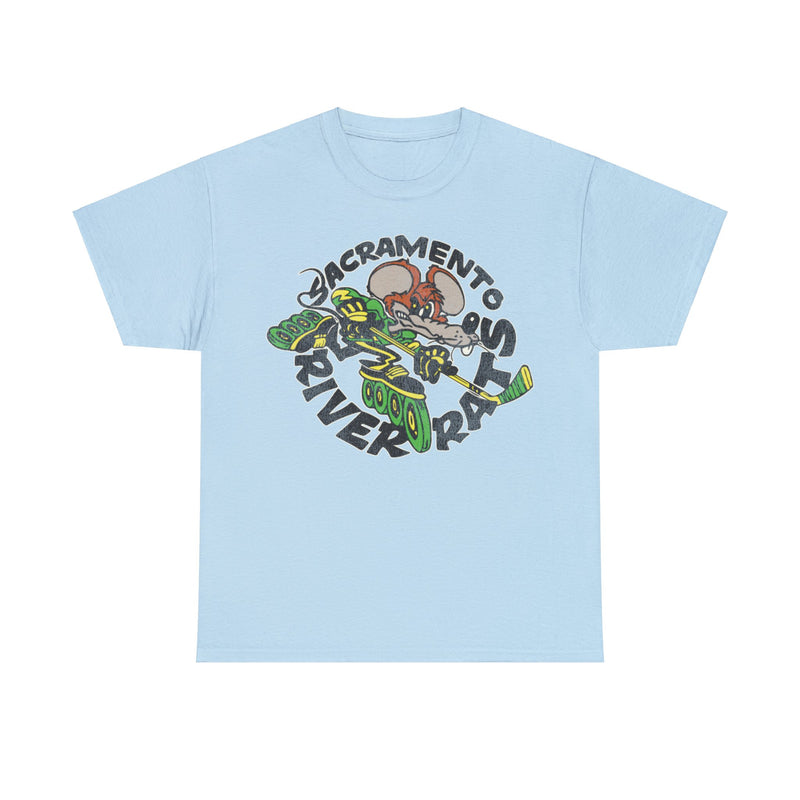 Load image into Gallery viewer, Sacramento River Rats Roller Hockey Nostalgic Logo T-shir