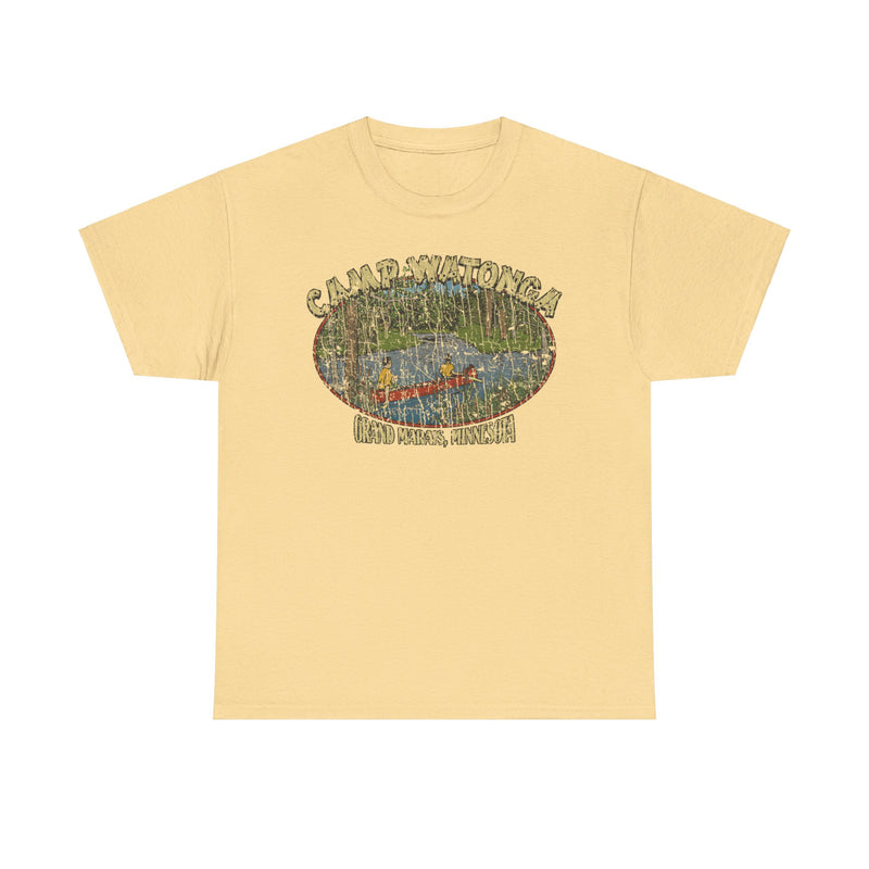 Load image into Gallery viewer, Camp Watonga Minnesota Summer Camp T-shirt